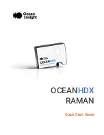 Ocean Insight OCEANHDX RAMAN Quick Start Manual preview