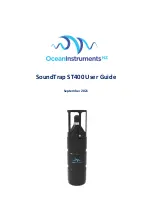 Предварительный просмотр 1 страницы Ocean Instruments SoundTrap ST400 User Manual