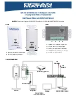 Предварительный просмотр 1 страницы Ocean Matrix OMX-01HMBT0003-T Installation & Specifications