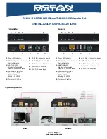 Preview for 1 page of Ocean Matrix OMX-01HMBT0008 Installation & Specifications