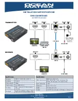 Ocean Matrix OMX-01HMET0003 Installation & Specifications preview