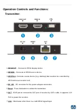 Preview for 3 page of Ocean Matrix OMX-01HMHM0004 Operation Manual