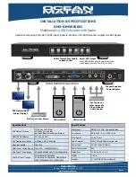 Предварительный просмотр 1 страницы Ocean Matrix OMX-02MXSI0001 Installation & Specifications