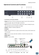 Предварительный просмотр 3 страницы Ocean Matrix OMX-07HMHM0001 Operation Manual