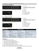 Preview for 2 page of Ocean Matrix OMX-10HMIP0004 Installation & Specifications