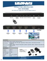 Предварительный просмотр 1 страницы Ocean Matrix OMX-13HMHM0002 Installation & Specifications