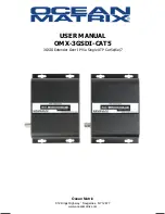 Ocean Matrix OMX-3GSDI-CAT5 User Manual preview