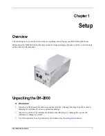 Preview for 9 page of Ocean Optics DH-2000 Series Installation And Operation Manual