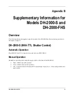 Preview for 27 page of Ocean Optics DH-2000 Series Installation And Operation Manual