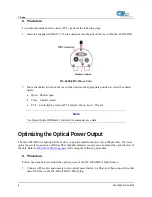 Preview for 12 page of Ocean Optics HL-2000-FHSA Installation And Operation Manual