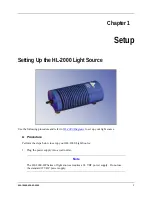 Preview for 9 page of Ocean Optics HL-2000 Installation And Operation Manual