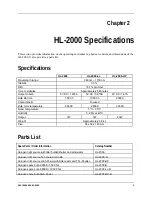 Preview for 13 page of Ocean Optics HL-2000 Installation And Operation Manual