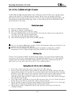 Ocean Optics LS-1-CAL Operating Instructions preview