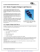 Preview for 2 page of Ocean Optics LS-1 Series Manual