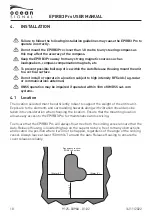 Предварительный просмотр 10 страницы Ocean Signal EPIRB3 Pro User Manual