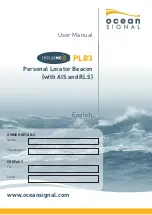 Ocean Signal rescueME PLB3 User Manual preview