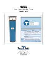 Ocean Sonics Gordon User Manual preview