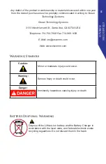 Предварительный просмотр 3 страницы Ocean Technology Systems MilCom Surface Station 6000S User Manual