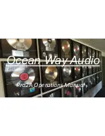 Preview for 1 page of Ocean Way Audio Pro2A Operation Manual