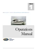 Предварительный просмотр 1 страницы Ocean Yachts REGAL II Operation Manual