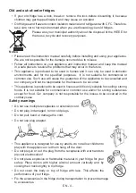 Preview for 6 page of Ocean OCM 402 TNF X A++ Instruction Booklet