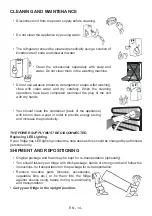 Preview for 16 page of Ocean OCM 402 TNF X A++ Instruction Booklet