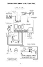 Предварительный просмотр 28 страницы OCEANAIRE 2OACH Series Engineering, Installation And Service Manual