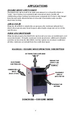 Предварительный просмотр 6 страницы OCEANAIRE 2OACH1211 Engineering, Installation And Service Manual