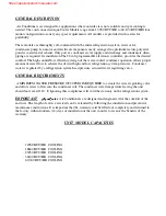 Preview for 3 page of OCEANAIRE AquaCooler OWC1211 Engineering, Installation And Service Manual