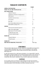 Preview for 2 page of OCEANAIRE Deluxe OWC2412QC Engineering, Installation And Service Manual