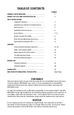 Preview for 2 page of OCEANAIRE OWC1811QC Engineering, Installation And Service Manual