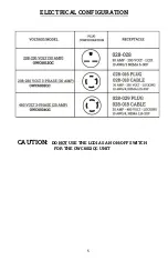 Preview for 7 page of OCEANAIRE OWC6012QC Engineering, Installation And Service Manual