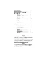 Preview for 2 page of OCEANAIRE PWC60 Engineering, Installation And Service Manual