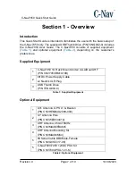 Предварительный просмотр 7 страницы Oceaneering C-Nav7050 Quick Start Manual