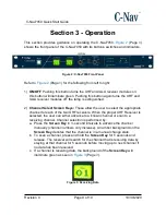 Предварительный просмотр 9 страницы Oceaneering C-Nav7050 Quick Start Manual