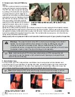 Предварительный просмотр 18 страницы Oceanic Safety Systems Freedivers Recovery Vest Mark II-S User Manual