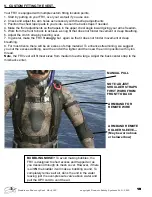 Предварительный просмотр 19 страницы Oceanic Safety Systems Freedivers Recovery Vest Mark II-S User Manual