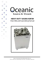 Oceanic 0CS090B Assembly And Operating Manual preview