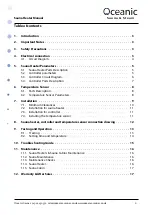 Preview for 2 page of Oceanic 0CS090B Assembly And Operating Manual