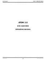 Preview for 56 page of Oceanic ATOM 3.0 Operating Manual