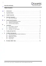 Preview for 2 page of Oceanic BIC CS20 Assembly And Operating Manual