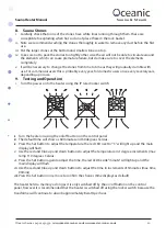 Preview for 12 page of Oceanic BIC CS20 Assembly And Operating Manual