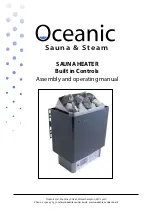 Oceanic BIC Series Assembly And Operating Manual предпросмотр