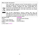 Preview for 10 page of Oceanic CW-25FD1 Instruction Booklet