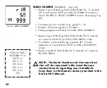 Preview for 54 page of Oceanic Data Mask Operating Manual