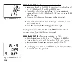 Preview for 110 page of Oceanic Data Mask Operating Manual