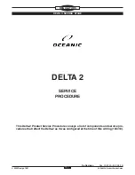 Предварительный просмотр 1 страницы Oceanic DELTA 2 Service Procedure