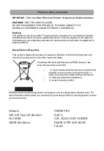 Предварительный просмотр 22 страницы Oceanic FD-40MD Manual