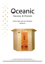 Preview for 1 page of Oceanic Infra Red Sauna Owner'S Manual