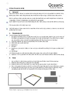 Preview for 4 page of Oceanic IR3030 Corner Assembly Manual